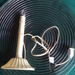 Vintage Window Candle Plastic Faux Wax Dripping 10”Hx5”W